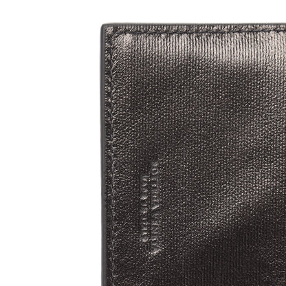 Bottega Veneta Metallic Nappa Intrecciato Continental Wallet Steel 7 of 9