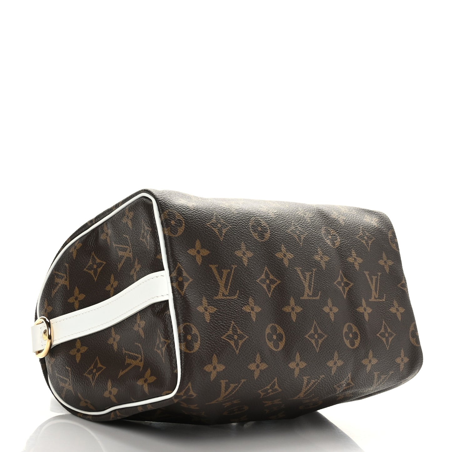 Monogram LV Match Speedy Bandouliere 25 White