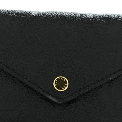 Louis Vuitton Empreinte Victorine Wallet Black 7 of 8