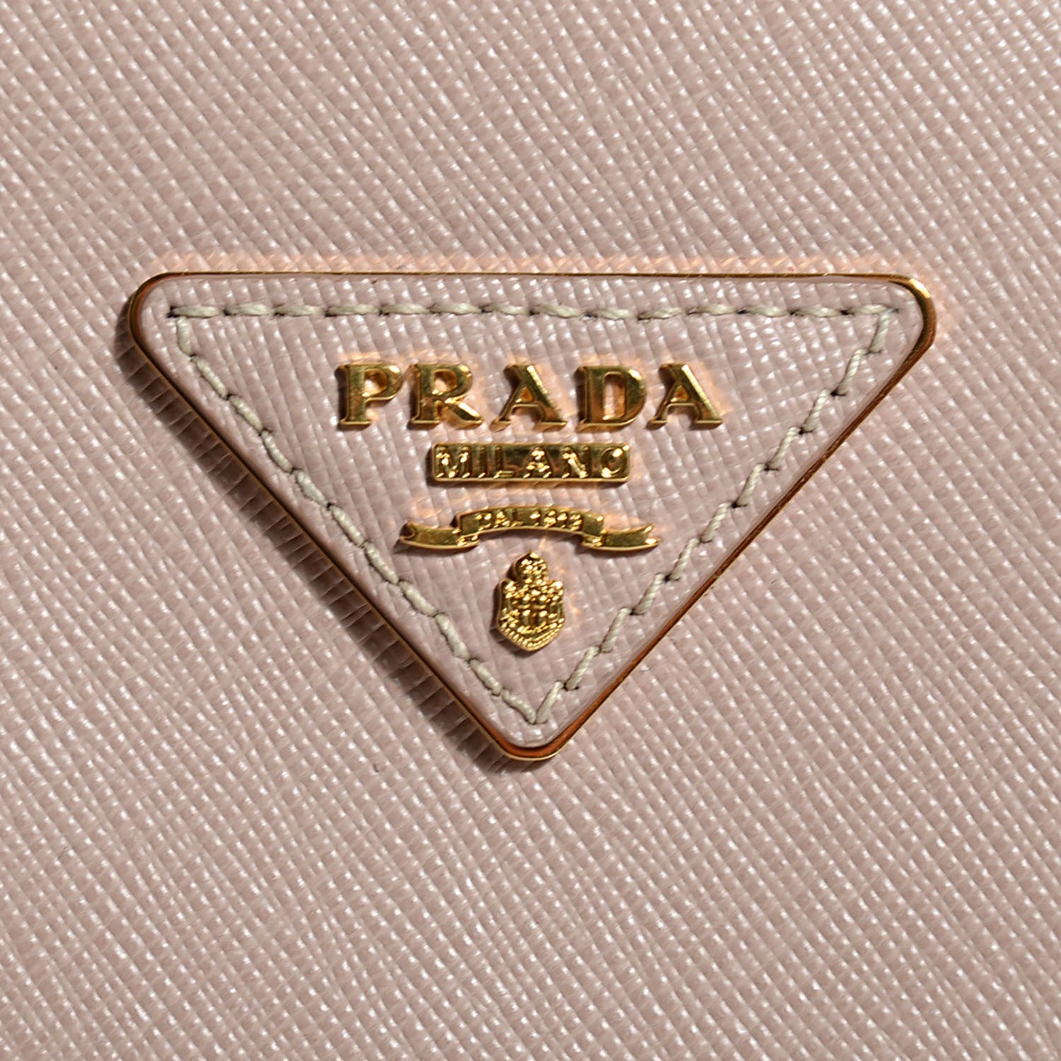 Prada Saffiano Lux Medium Double Zip Tote Cammeo 6 of 11