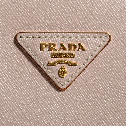 Prada Saffiano Lux Medium Double Zip Tote Cammeo 6 of 11