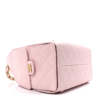 Chanel Caviar Quilted Small Chanel 25 Handbag Light Pink 4 of 10