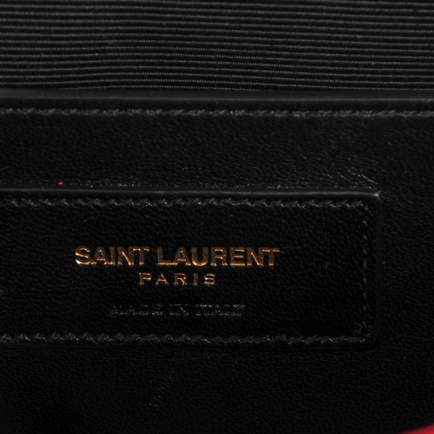Grain De Poudre Cassandre Clutch Red