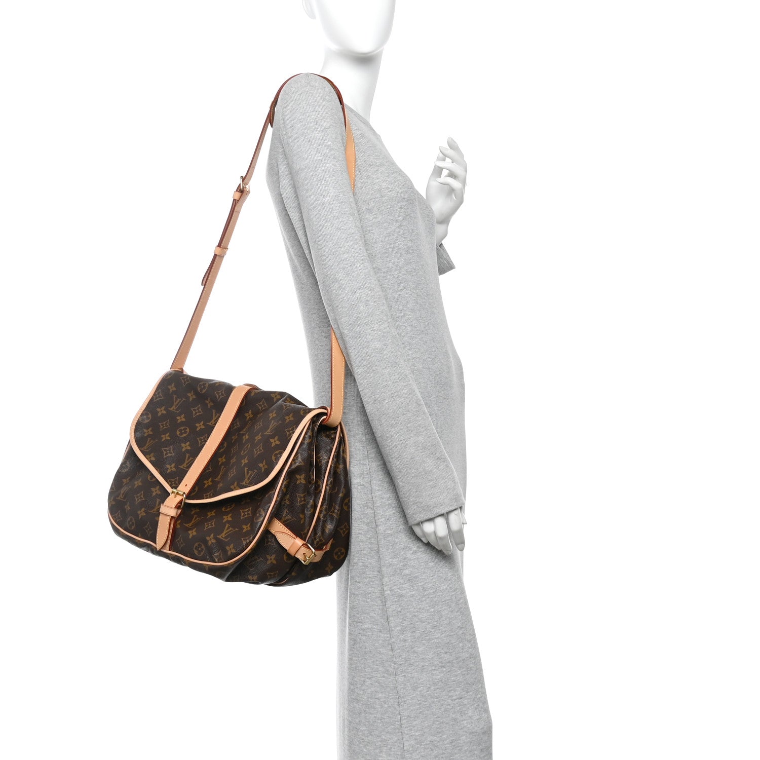 Louis Vuitton Monogram Saumur 35 2 of 10