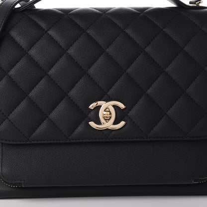 Chanel Caviar Quilted Large Business Affinity Flap Black 11 of 11