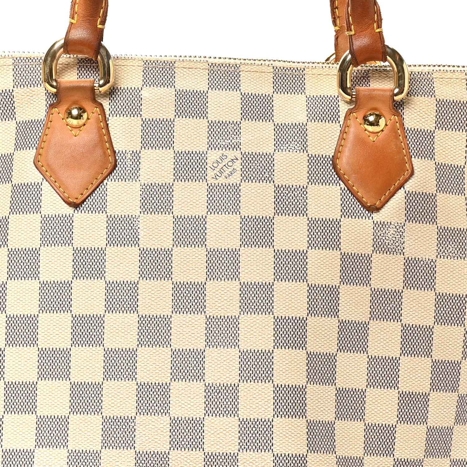 Louis Vuitton Damier Azur Saleya MM 7 of 13