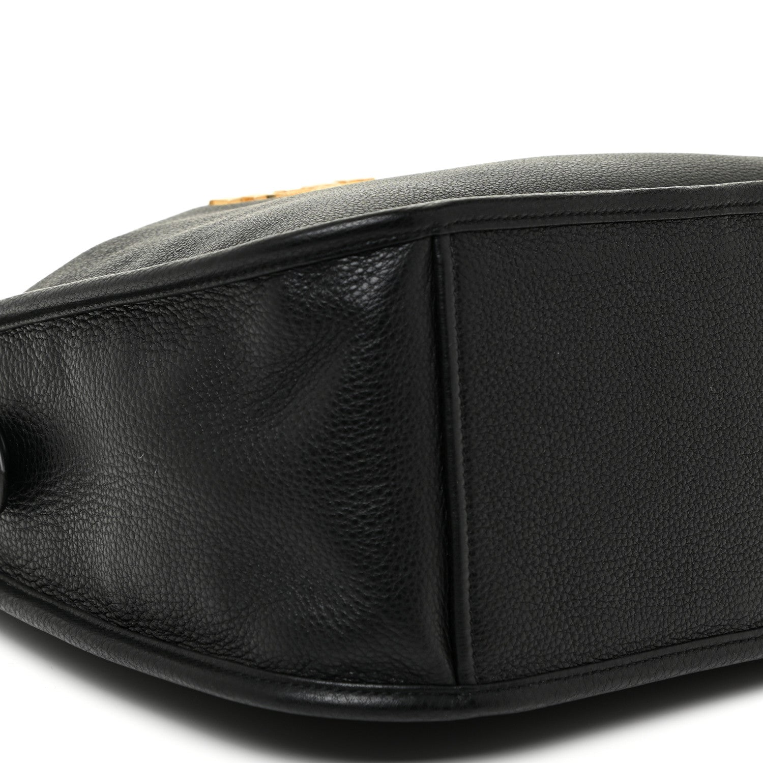 Prada Vitello Phenix Zippered Messenger Hobo Black 8 of 10