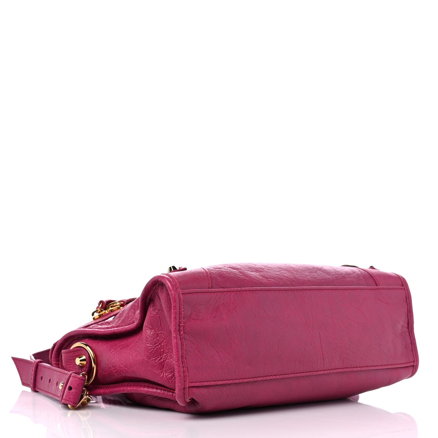 Balenciaga Agneau Classic Gold Hardware S City Rose Dahlia 4 of 10
