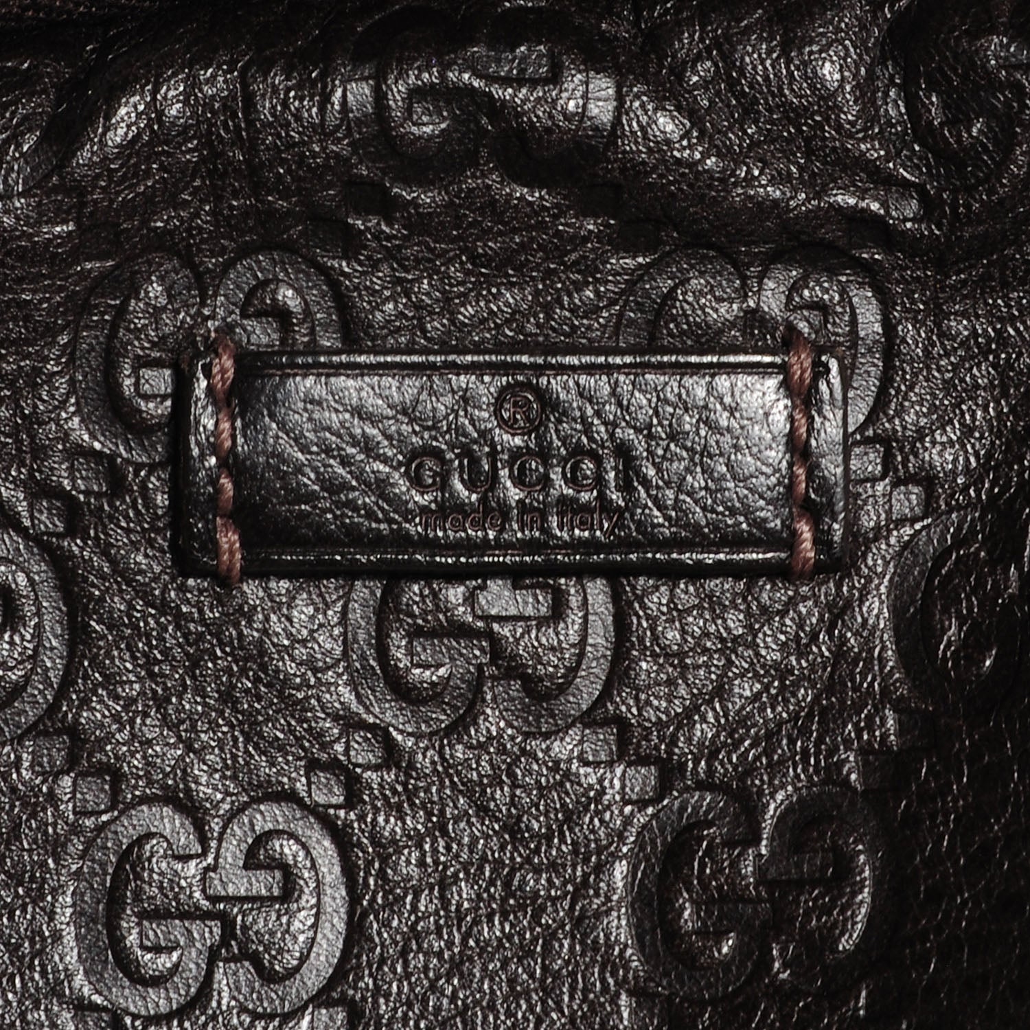 Gucci Guccissima Belt Bag Chocolate 4 of 7