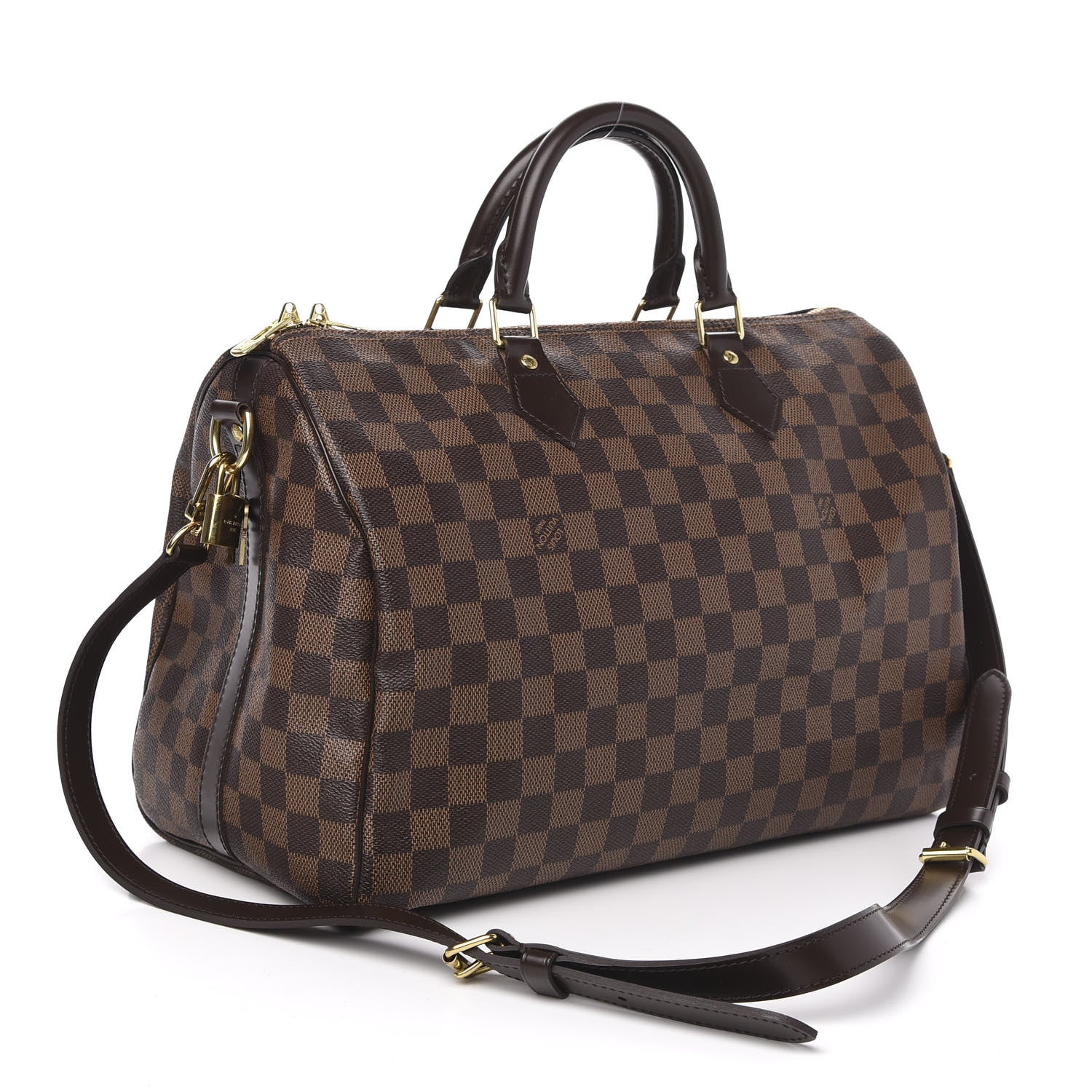 Louis Vuitton Damier Ebene Speedy Bandouliere 35 4 of 11