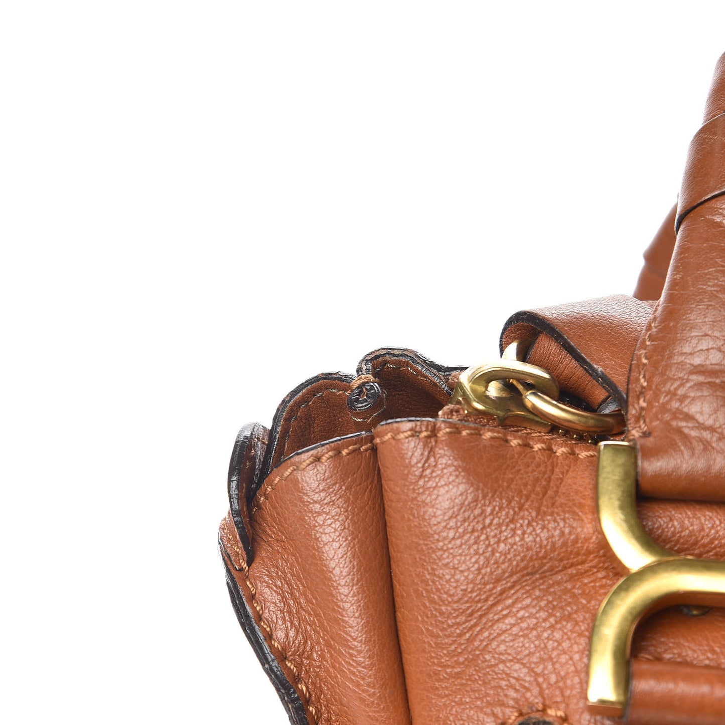 Calfskin Medium Marcie Satchel Tan