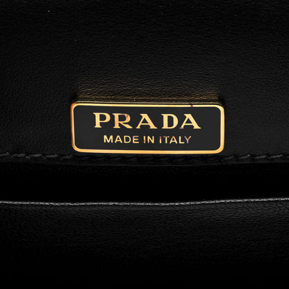 Prada City Calf Saffiano Cahier Bag Black 8 of 9
