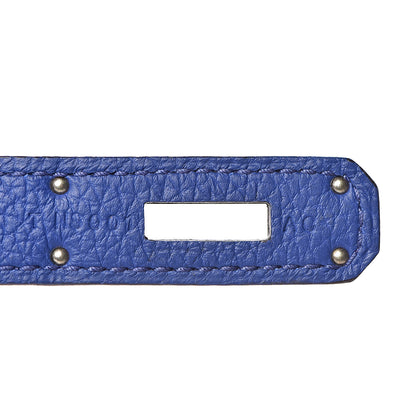 Hermes Togo Kelly Retourne 35 Bleu Electrique 12 of 42