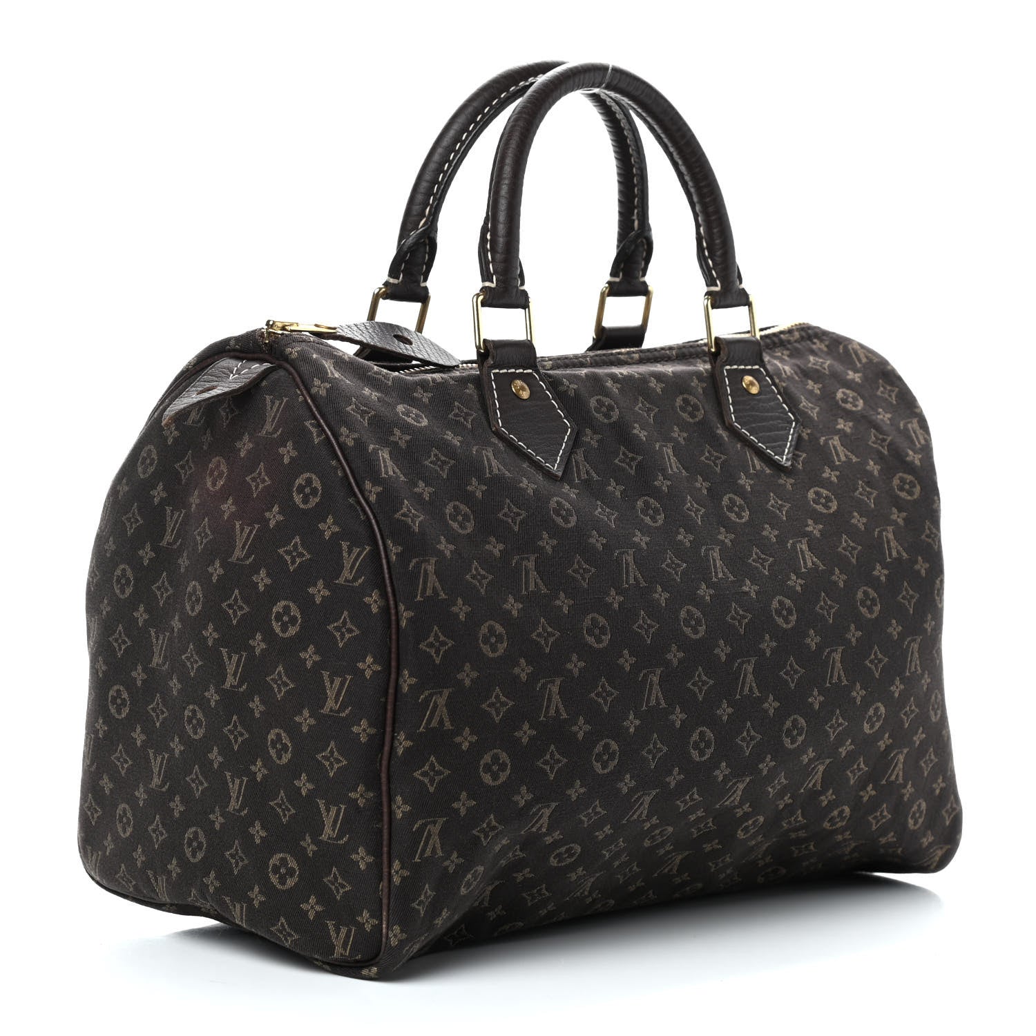 Louis Vuitton Mini Lin Speedy 30 Ebene 4 of 12