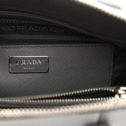 Prada Saffiano Lux Bi-Color Promenade Tote Marmo Argilla 6 of 12