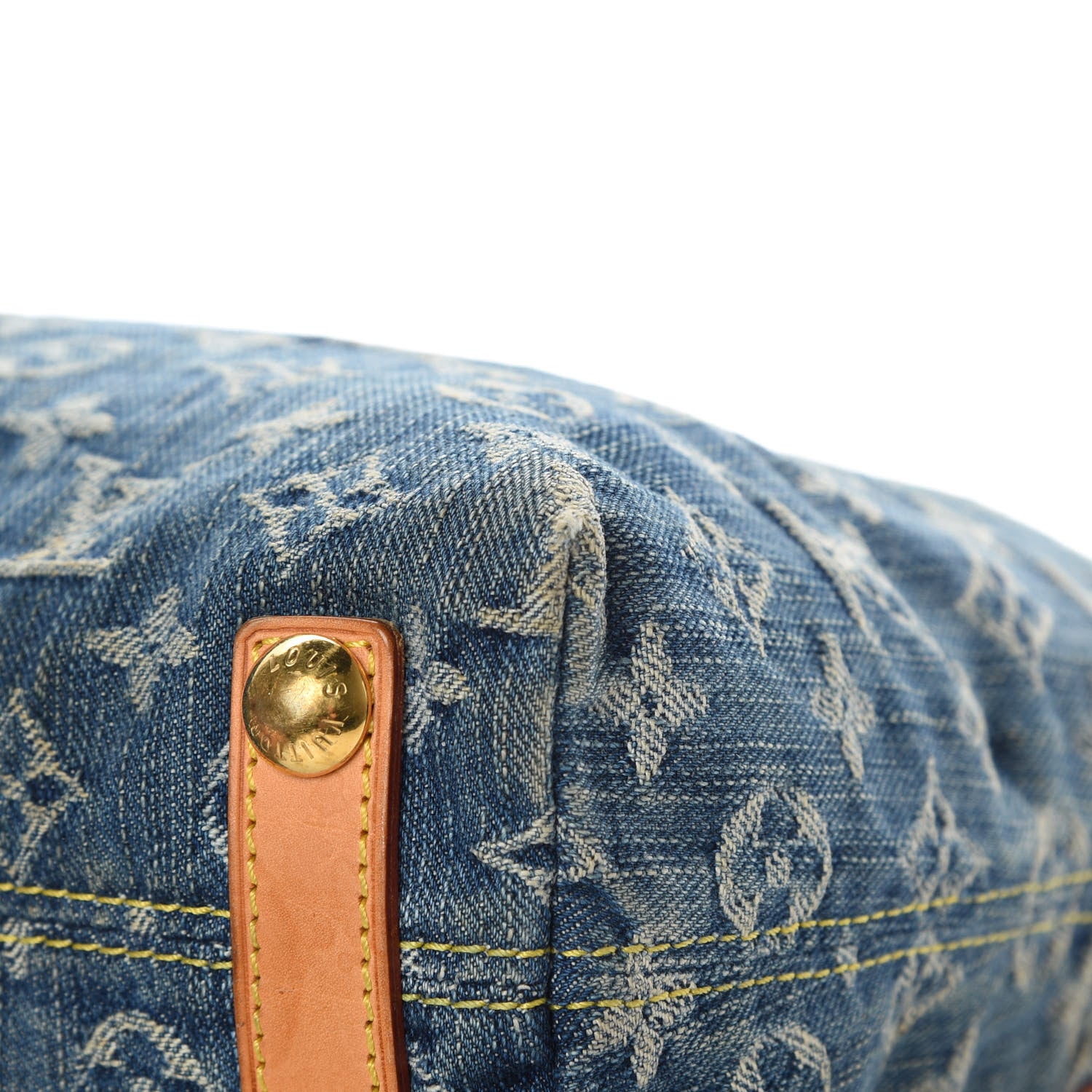 Louis Vuitton Monogram Denim Baggy PM Blue 11 of 17