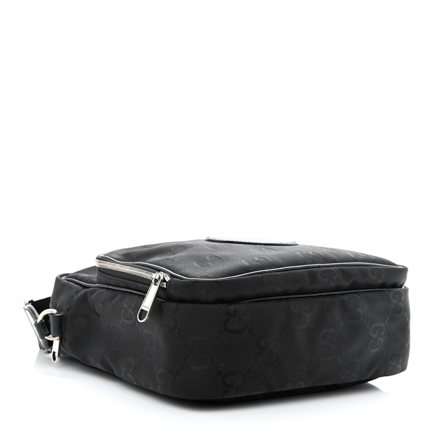 Gucci Econyl Nylon Monogram Off The Grid Messenger Black 4 of 13