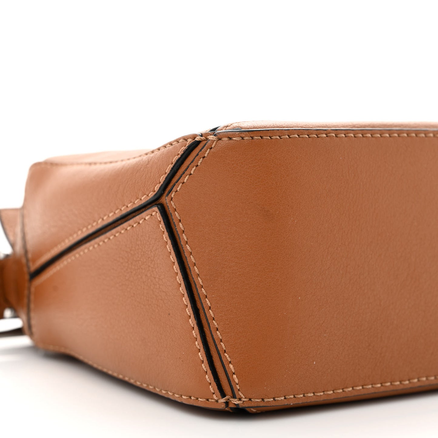 Calfskin Mini Puzzle Bag Tan