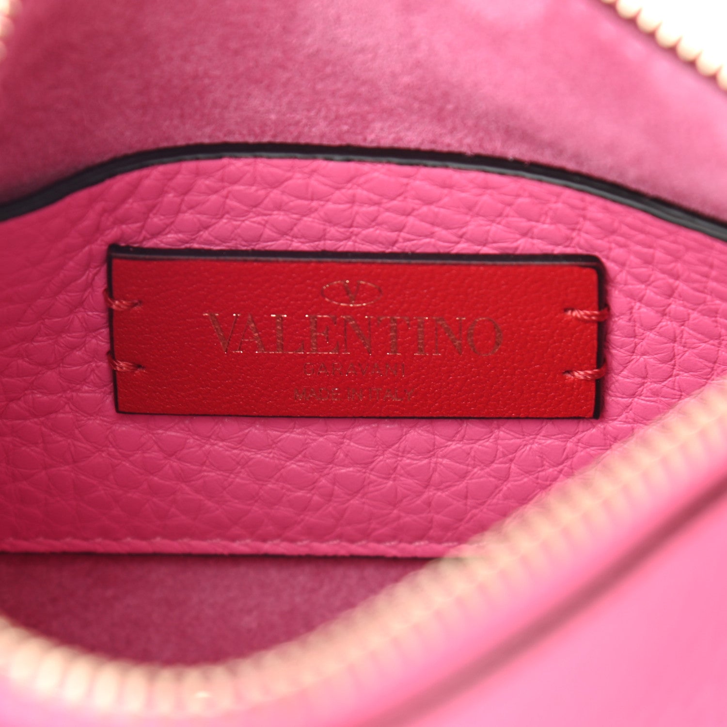 Valentino Garavani Pebbled Calfskin Small Rockstud Flip Lock Shoulder Bag Dawn Pink 6 of 9