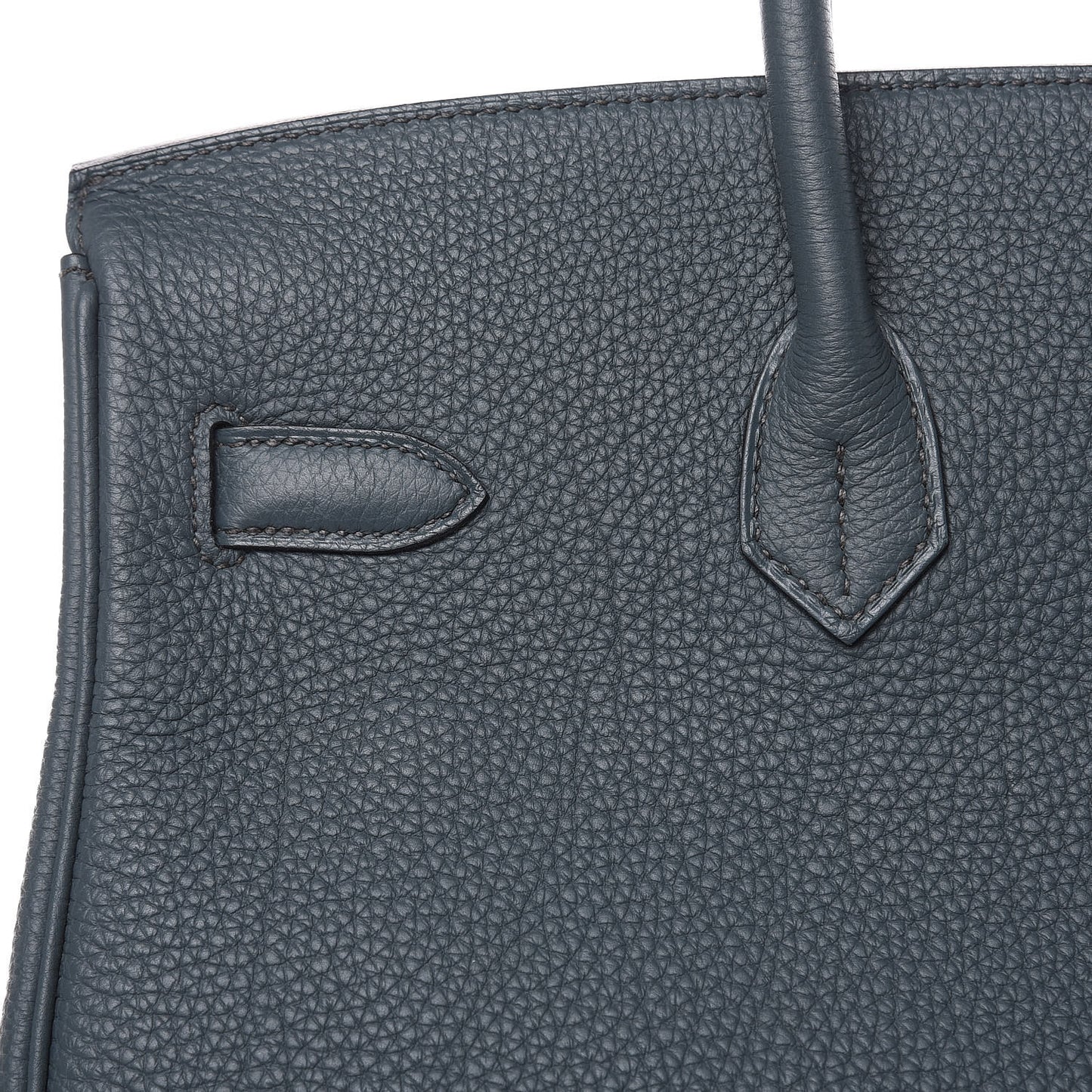 Togo Birkin 35 Bleu Orage