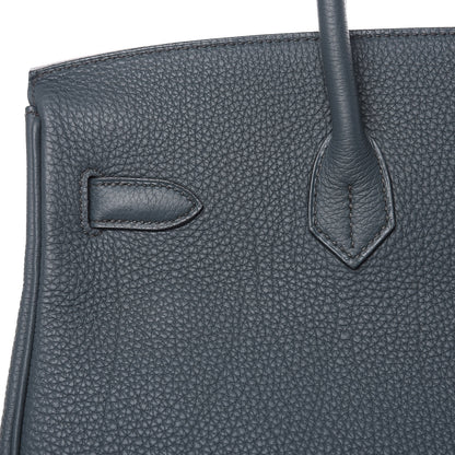 Hermes Togo Birkin 35 Bleu Orage 23 of 32
