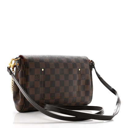 Louis Vuitton Damier Ebene Favorite MM 3 of 10
