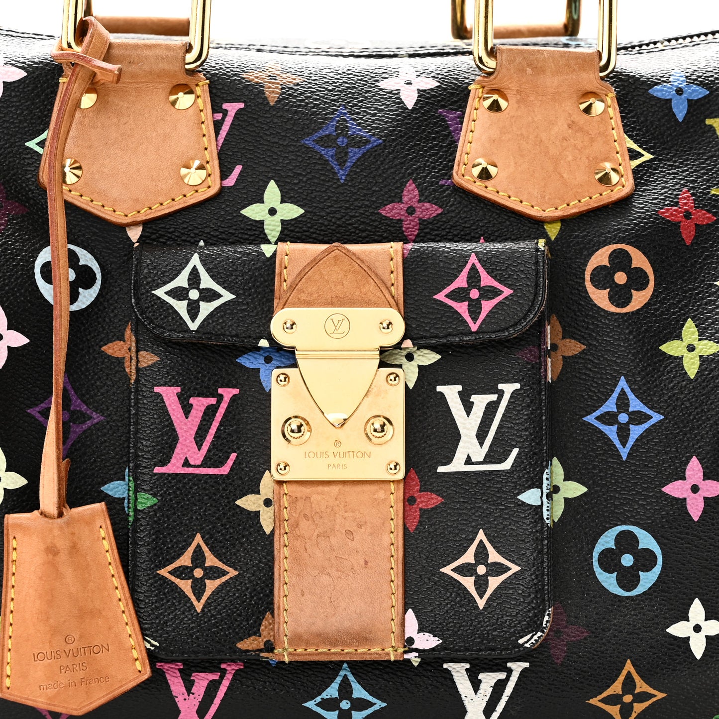 Monogram Multicolor Speedy 30 Black