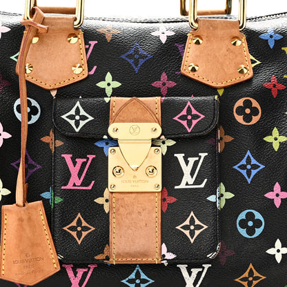 Louis Vuitton Monogram Multicolor Speedy 30 Black 8 of 11