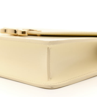 Celine Shiny Calfskin Triomphe Margo Wallet on Chain Sunlight 10 of 11