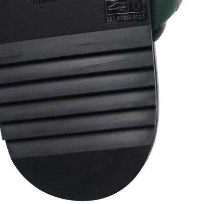 Gucci Nylon Web Womens Slide Sandals 39 Black Green Red 8 of 9