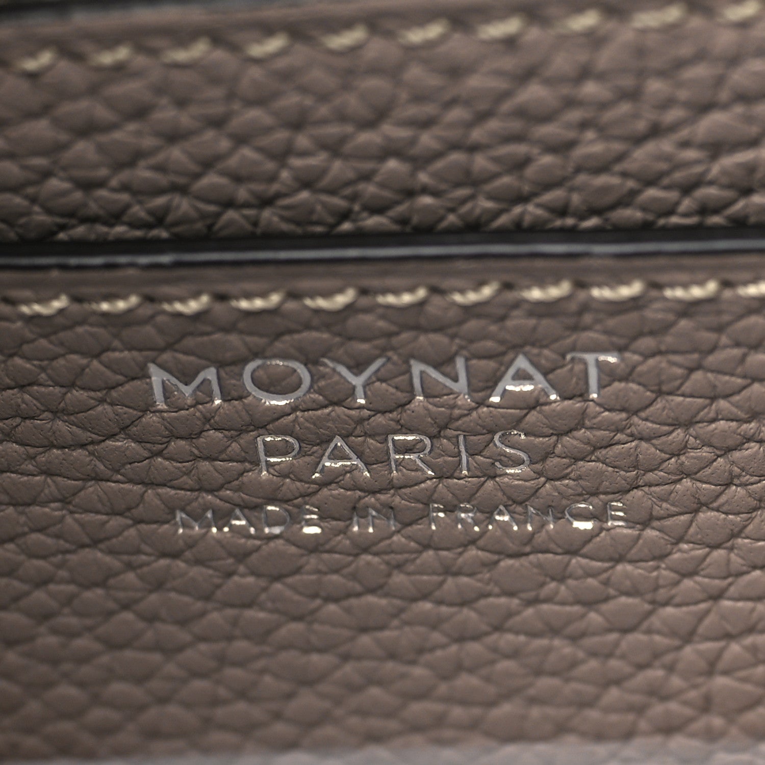 Moynat Taurillon Blush Voyage PM Tourterelle 7 of 10