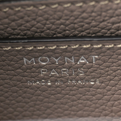 Moynat Taurillon Blush Voyage PM Tourterelle 7 of 10