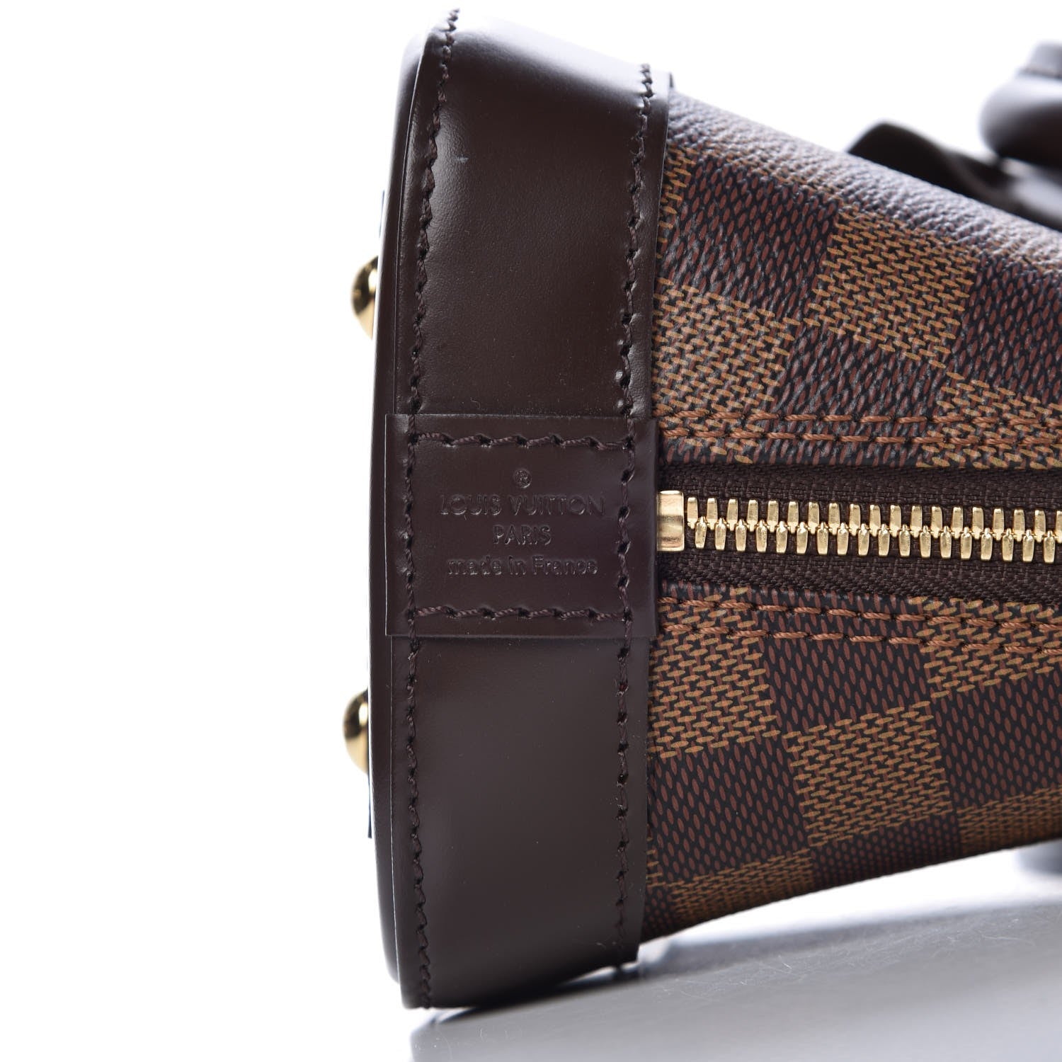 Louis Vuitton Damier Ebene Alma BB 7 of 8
