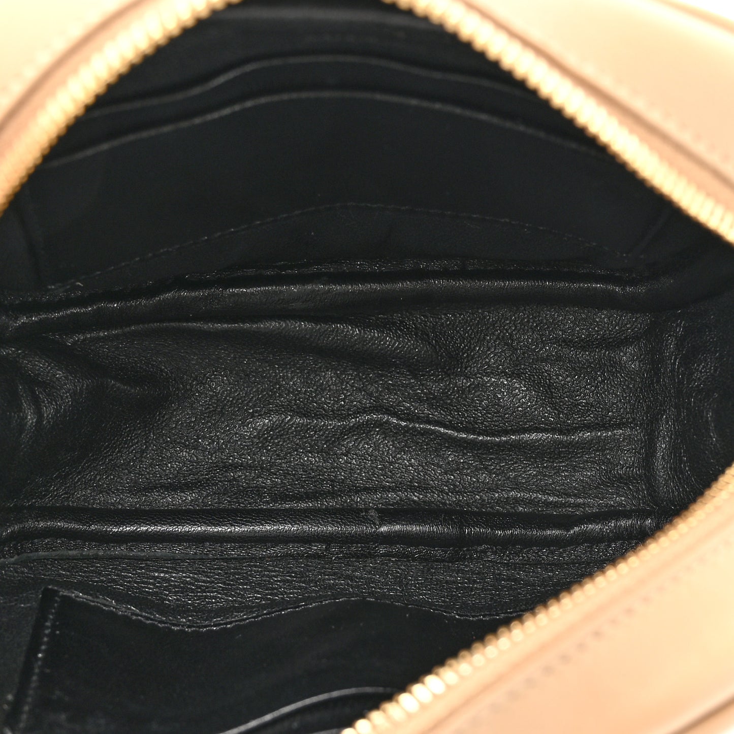 Nappa Monogram Blogger Bag Deep Beige