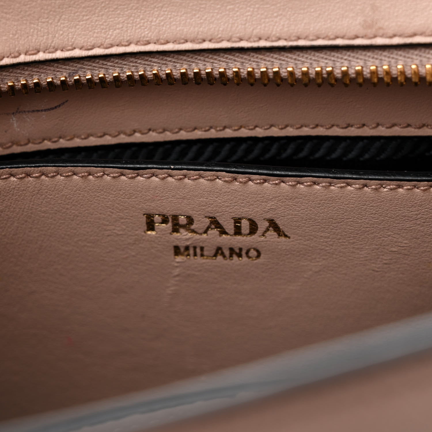 Prada Saffiano City Calfskin Esplanade Crossbody Bag Cipria 6 of 11