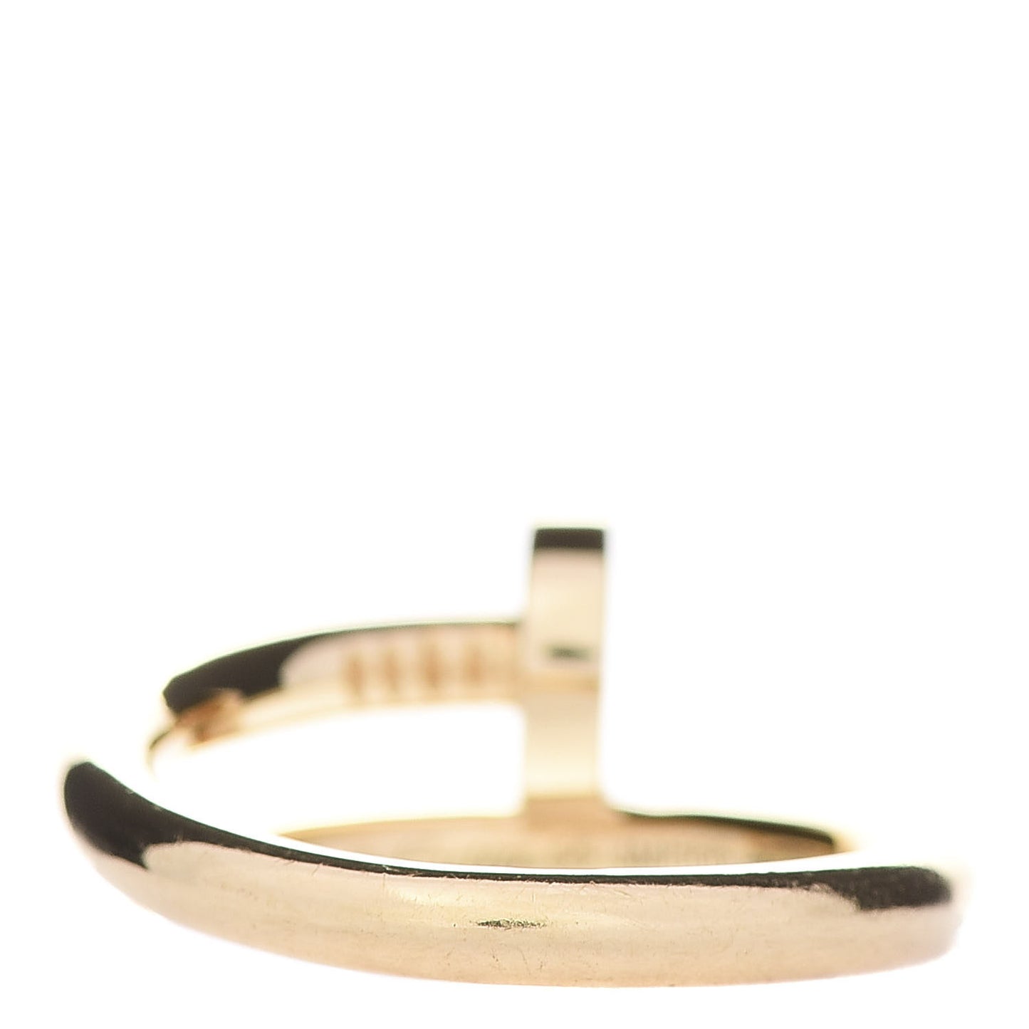 18K Yellow Gold Juste Un Clou Ring 55 7.25