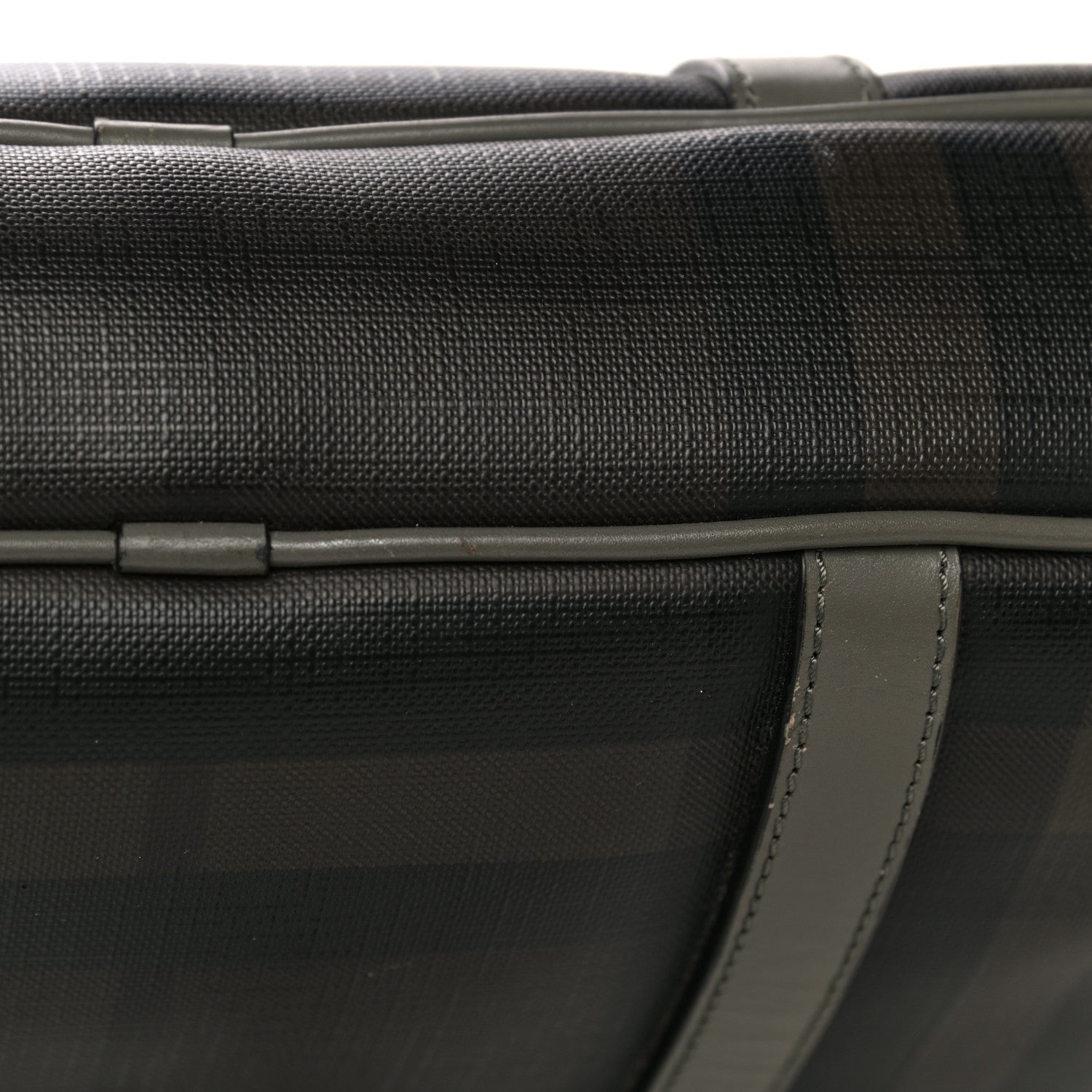 Burberry London Smoked Check Large Briefcase Grey 35 of 39