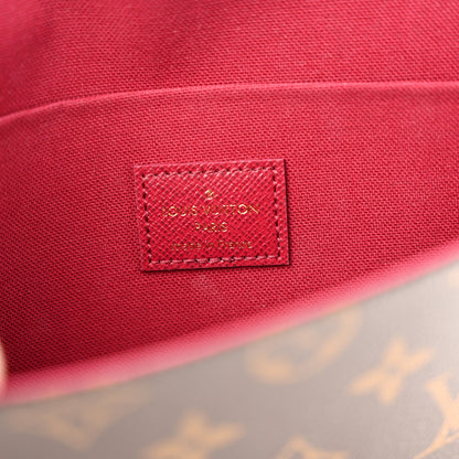 Louis Vuitton Monogram Pochette Felicie Chain Wallet Fuchsia 7 of 12