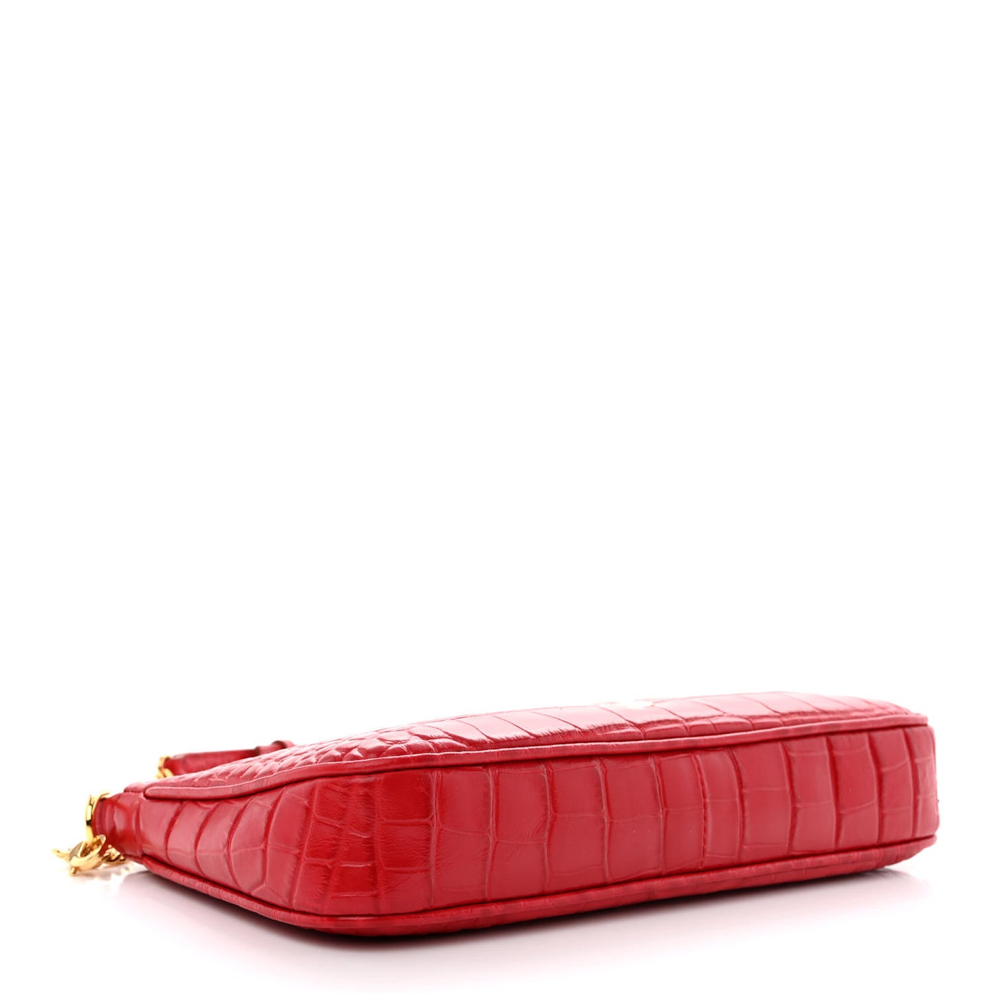 Crocodile Embossed Calfskin TF Mini Bag