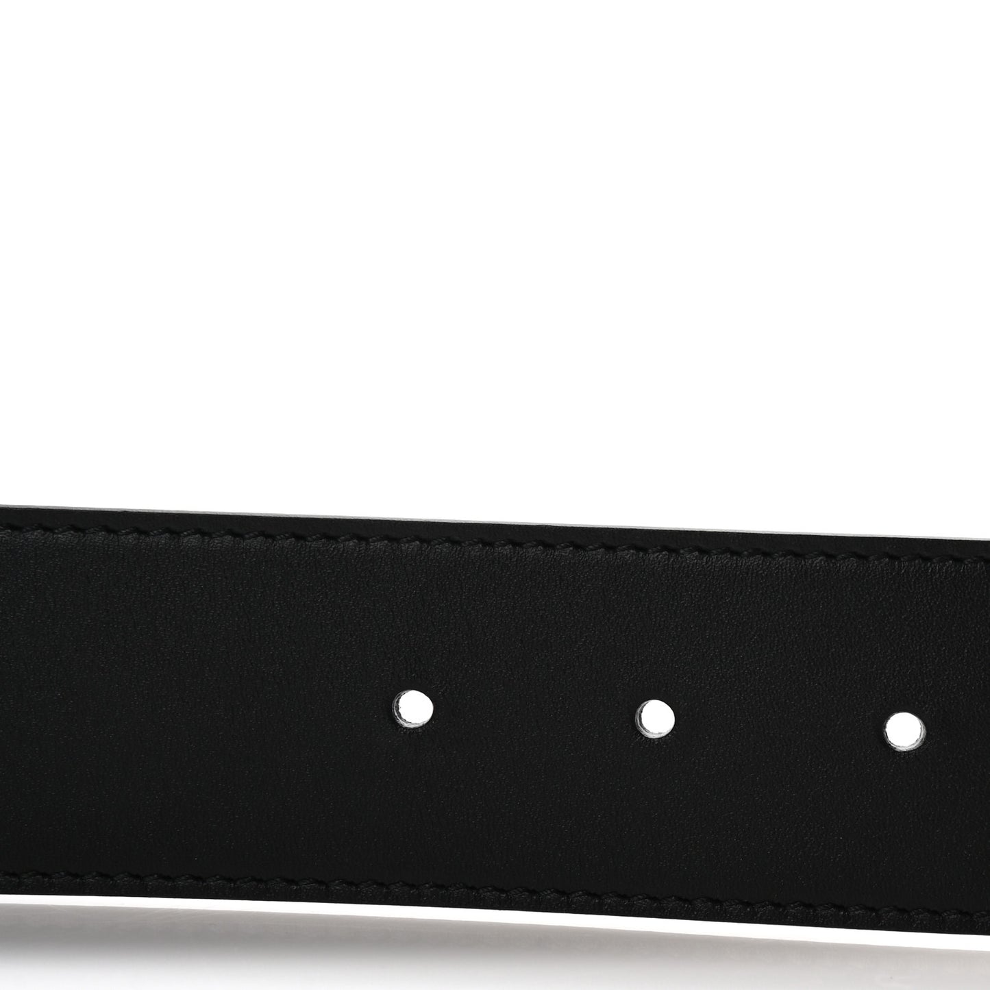 Calfskin Crystal Double G 40mm Belt 80 32 Black