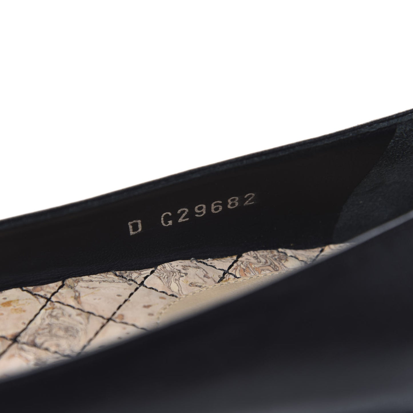 Lambskin Camellia Ballerina Flats 39 Black