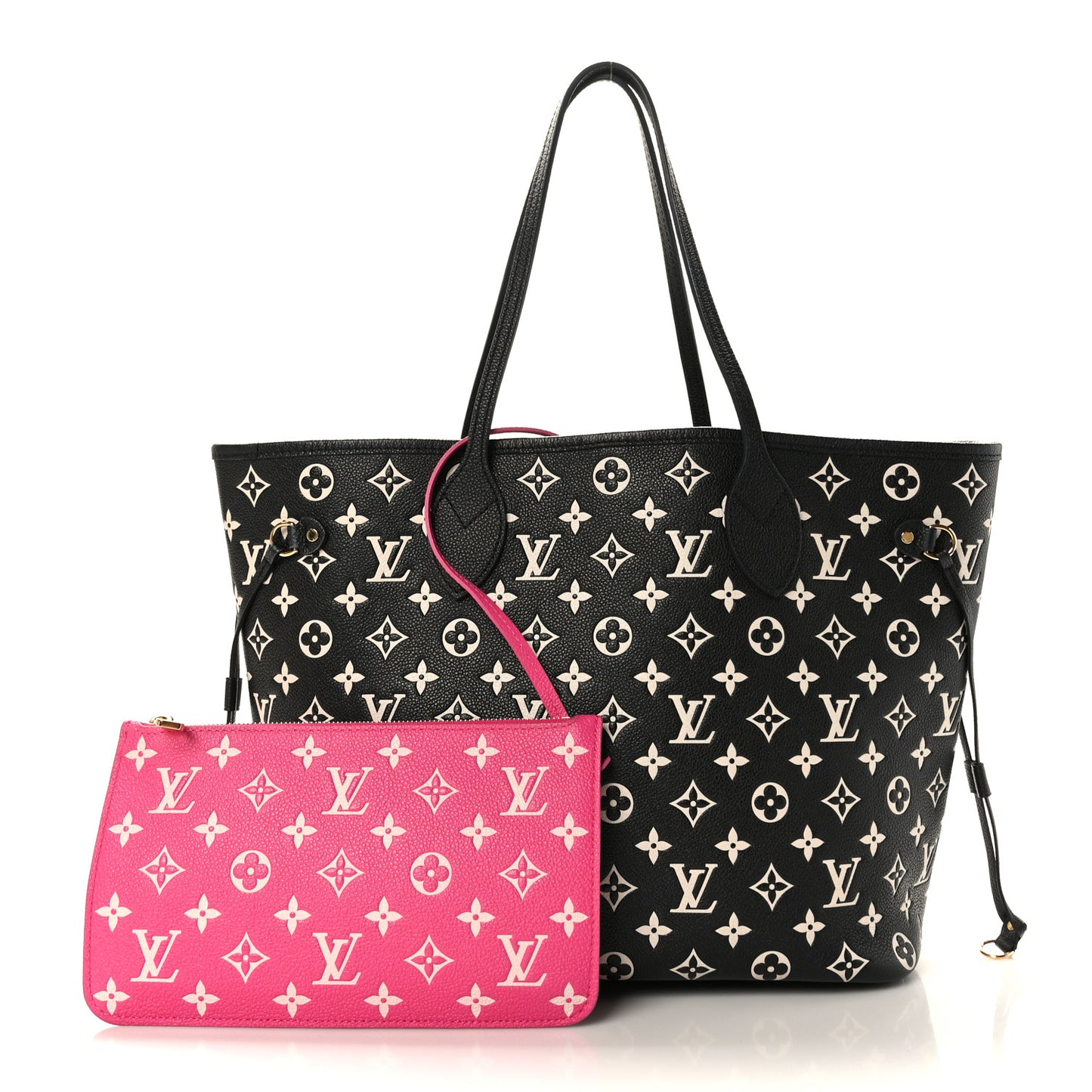 Empreinte Spring In The City Neverfull MM Black White Pink