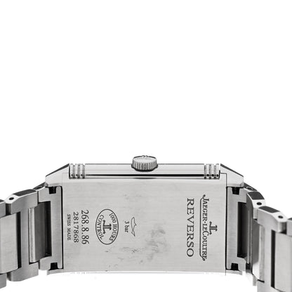 Jaeger-LeCoultre Stainless Steel Diamond 24mm Ultra Thin Reverso Manual Winding Watch Q3208121 6 of 7