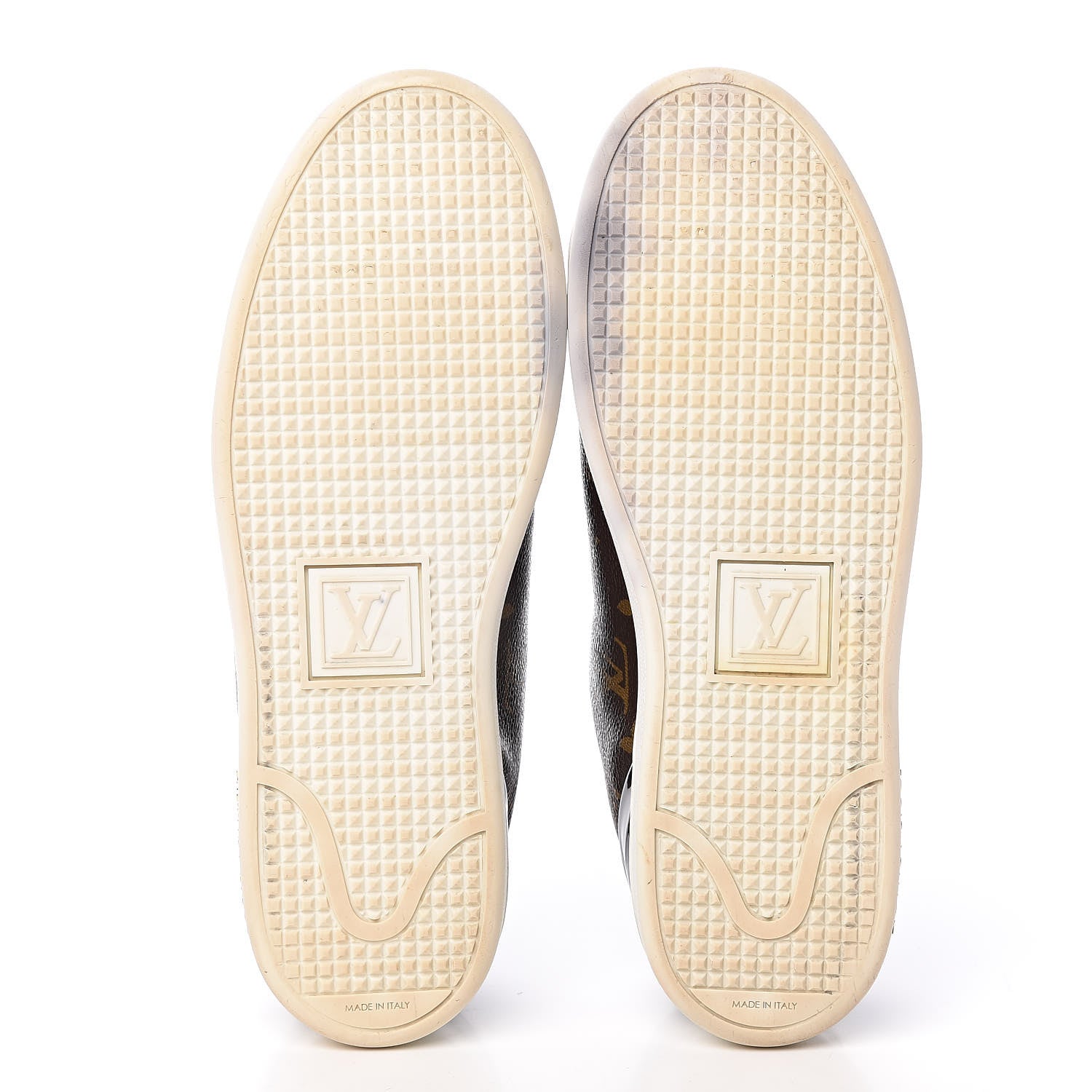 Louis Vuitton Patent Monogram Frontrow Sneakers 39 7 of 25