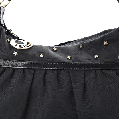 Fendi Zucca Star Chef Hobo Black 8 of 11