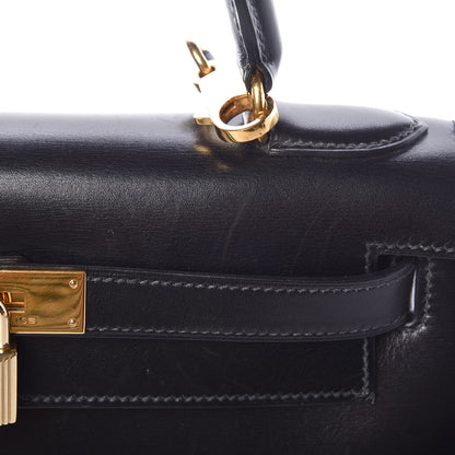 Hermes Box Kelly Sellier 28 Black 11 of 43