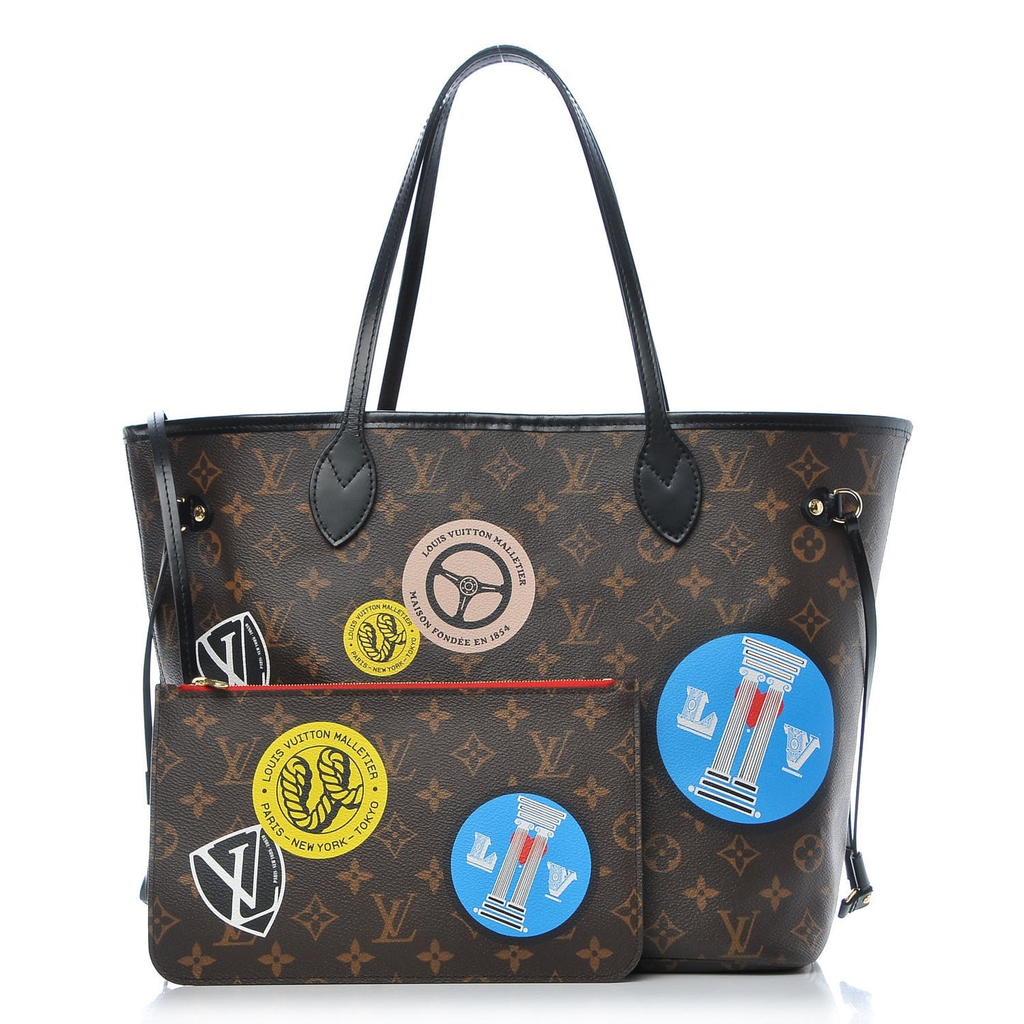 Monogram World Tour Neverfull MM