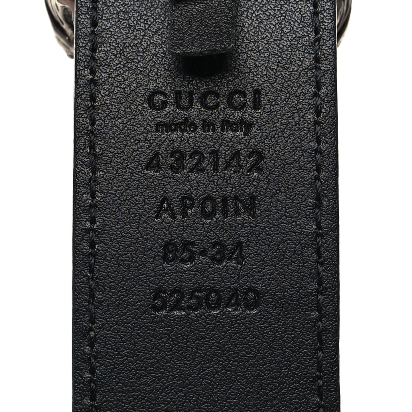 Moon Calfskin Crystal Dionysus 30mm Belt 85 34 Black Black Diamond