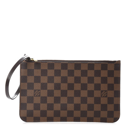 Louis Vuitton Damier Ebene Neverfull MM GM Pochette 1 of 6