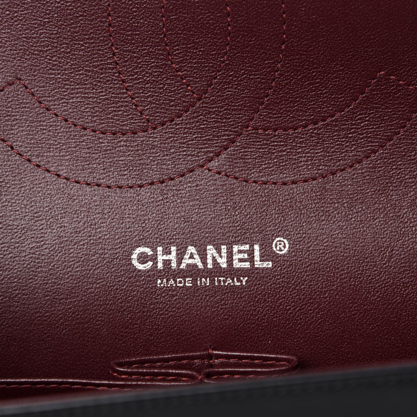 Lambskin Quilted Jumbo Double Flap Black
